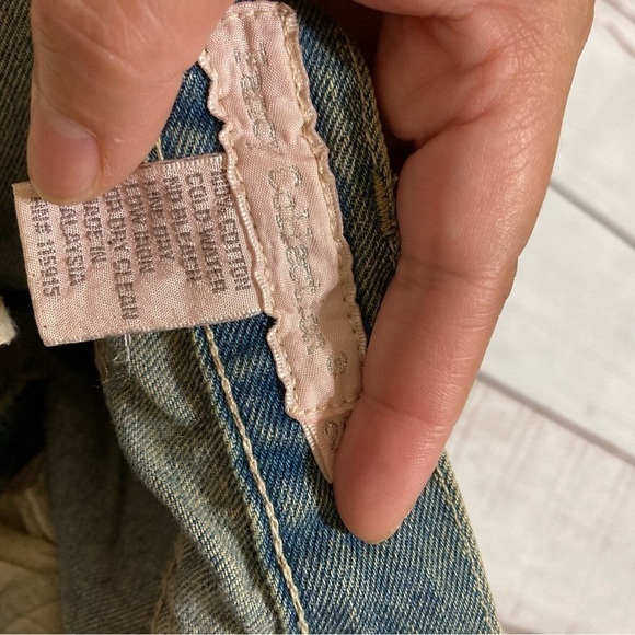 FANCY COLLECTION JEANS dirty wash women’s boot cut flare Vintage Y2K size 29 NWT - Picture 14 of 14